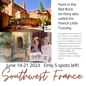 SW France Watercolor